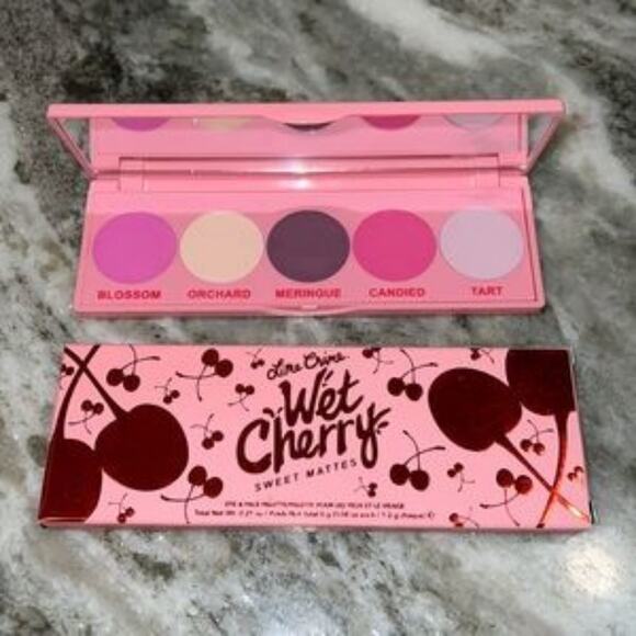 Lime Crime Wet Cherry Sweet Mattes Eyeshadow Palette - NEW IN BOX - Picture 4 of 15